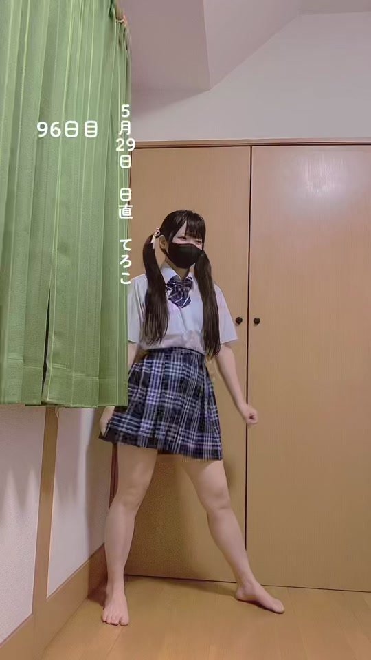 動画上げたら直ぐにTwitterで呟いているので、良ければTwitterのフォローお願いしますっ😎　#ダイエット #むちむち #ツインテール #制服 #踊ってみた #コスプレ