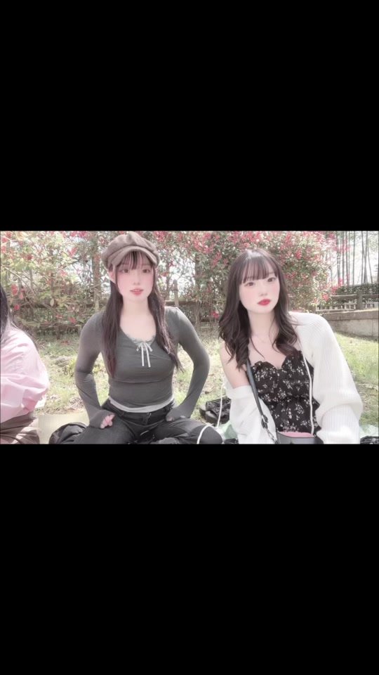 お花見行ったよ🌸@じゅんなJUNNA♊️👯 @ゆうな♊️👯유나