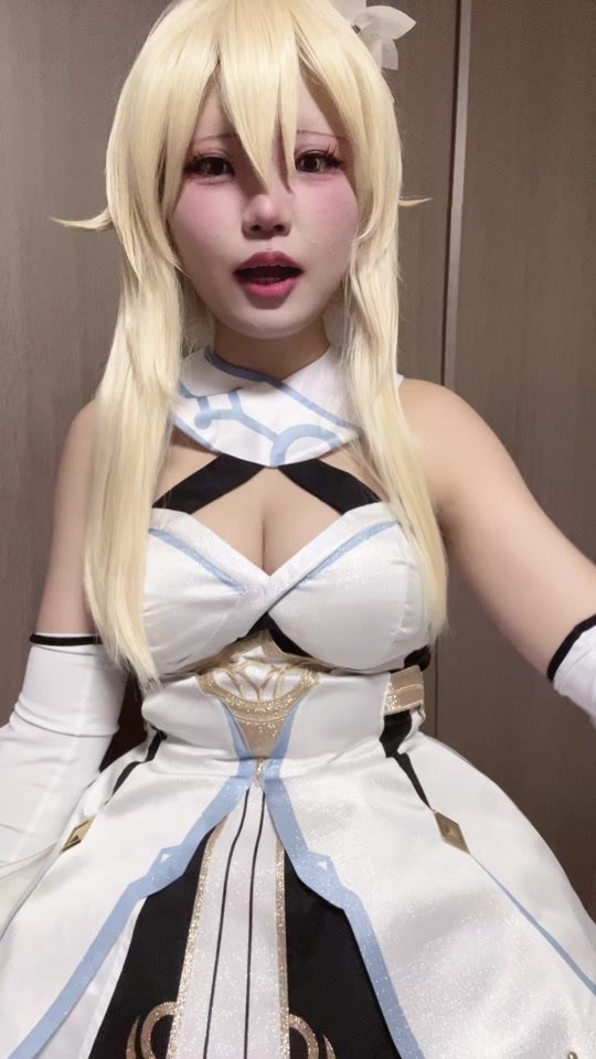 垢作り直しました^._.^ #原神コスプレ #原神  #cosplay #蛍 #lumine #蛍コスプレ #luminegenshinimpact #genshinimpact