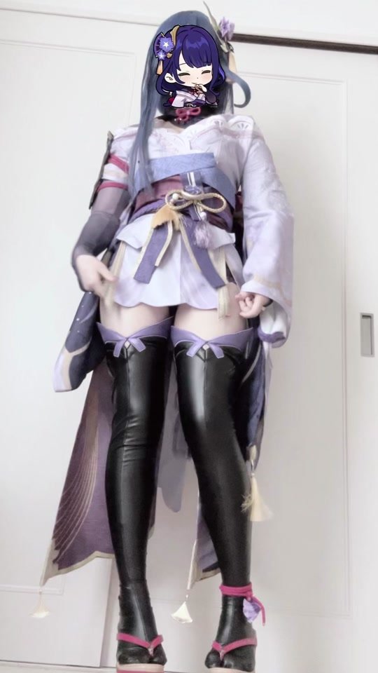 足グキっちゃったけど影ちゃんぽくていいかなってなった#原神コスプレ #雷電影コスプレ #雷電将軍コスプレ #九州レイヤーさんと繋がりたい #原神レイヤーさんと繋がりたい #おすすめにのりたい