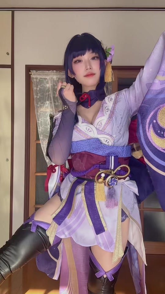 初出しの時も踊ってたよね懐かしい🥲完全に公式に寄せて踊ってみた#gensinimpactcosplay #原神コスプレ #raidencosplay #雷電将軍コスプレ #raiden