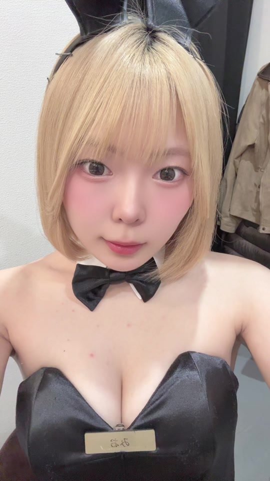 ガブッ🐶#バニーガール #新橋ガールズバー #fyp #おすすめ
