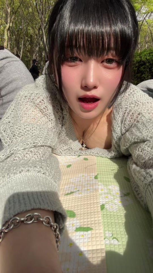 るんとお花見しないの？春来ないよ