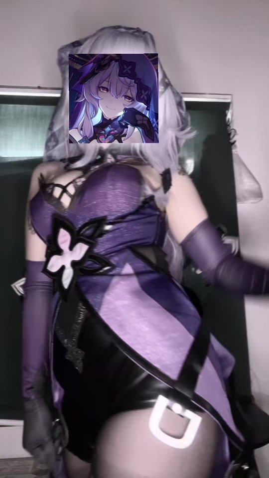 スタレスシローコラボとても満足後半楽しみ😄😄 #honkaistarrail #cosplay #blackswan #fyp