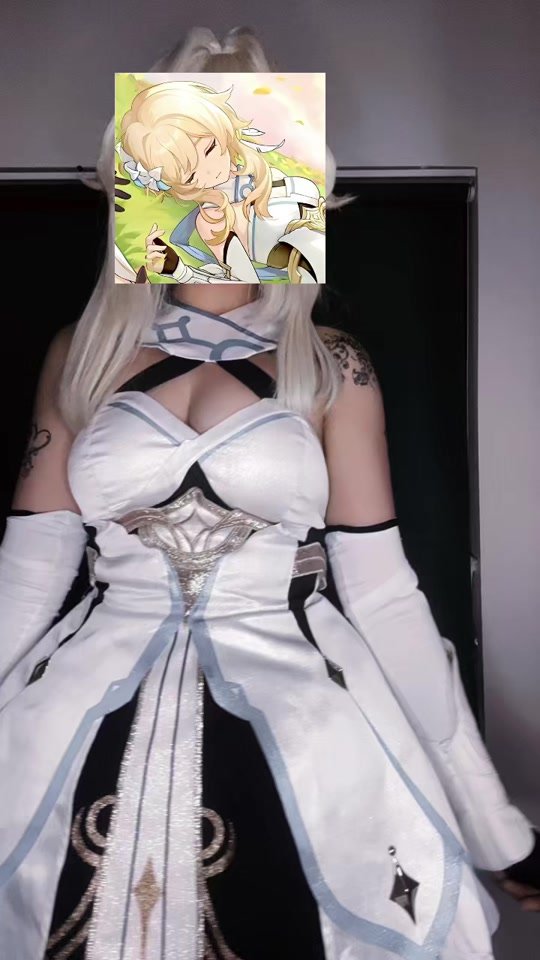 マジでマッスルボーイにしか聞こえないんだけどWwwwwwww #Cosplay #Genshin #lumine #fyp