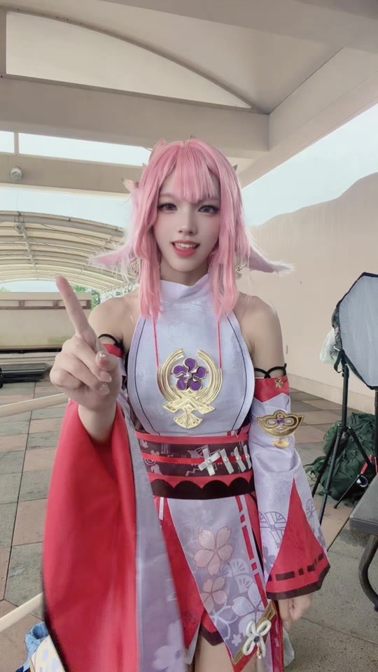 ⚡⚡️#ラグコス2026 #ラグコス  #八重神子コスプレ