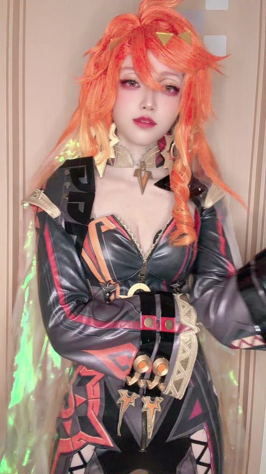 ねむい#cos #cosplay #原神 #genshinimpactcosplay #mavuika