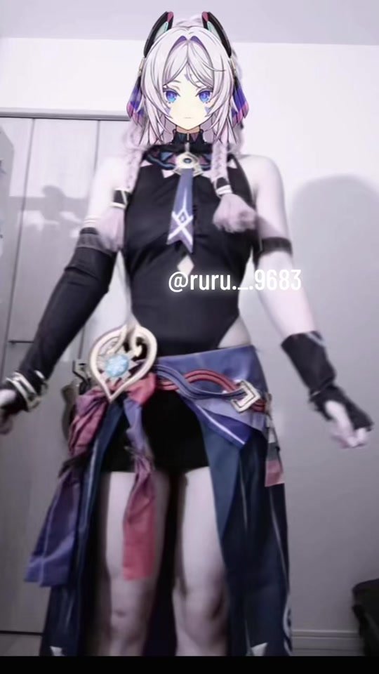 頑張って可愛く踊る努力はしてる一応!! #原神コスプレ #genshinimpactcosplay #シトラリコスプレ #シトラリ