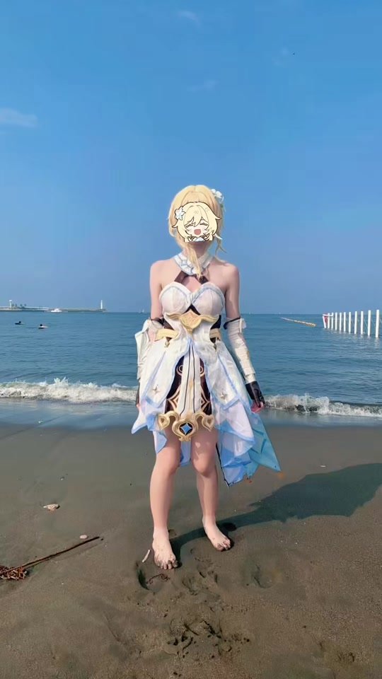 海大好き‼️お外らぶ🩷🩷🩷江ノ島蛍ちゃん‼️‼️‼️ #cosplay #genshinimpact #lumine #原神コスプレ #コスプレで踊ってみた