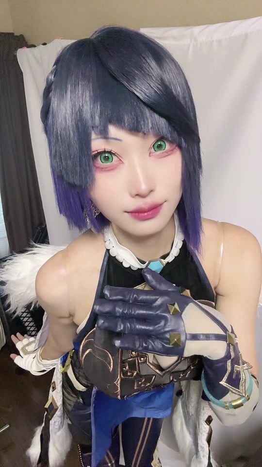 ちょっと振り間違えた🥹🥹#cosplay #夜蘭 #原神 #genshinimpact #コスプレ