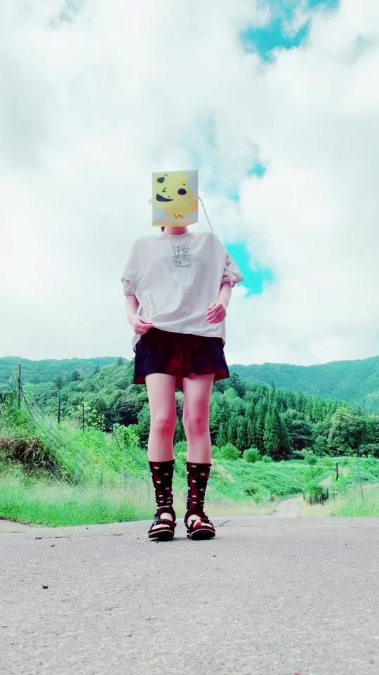 雲が移動する前に撮っちゃった！ドパガキあるあるだよねぇ？#朝 #スマイル #おどってみた #バナーナナナナー