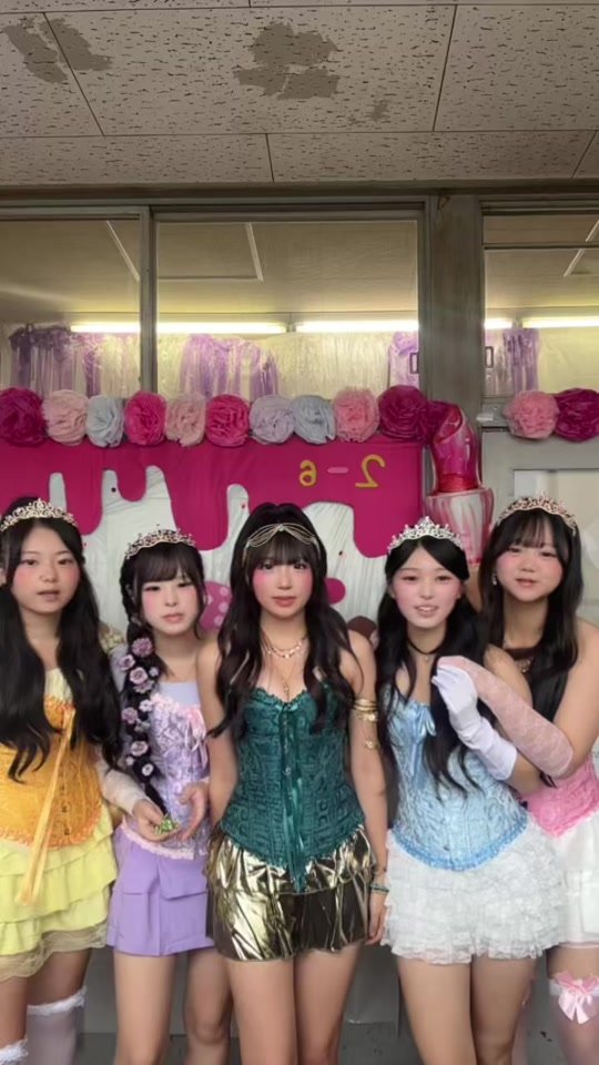 Disney princess #fyp #japan #disney #文化祭 #新羽jk