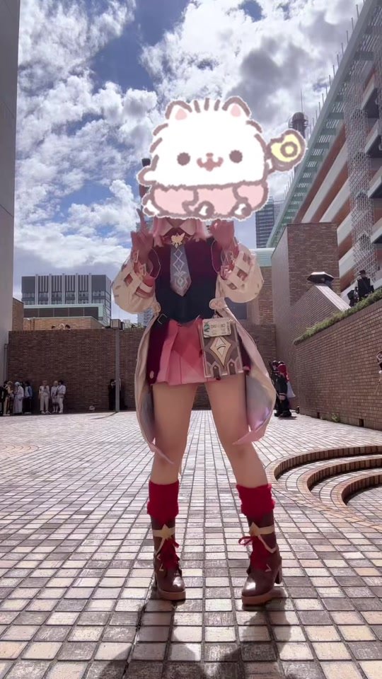 乱入ヴェスナが可愛くて好き😘#アコスタ池袋 #原神コスプレ #リンネアコスプレ  @月城 める （ヴェスナ）