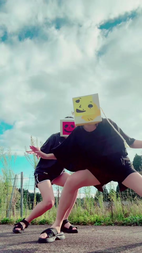 かもめがとんだー ふたりが被りすぎてるな #ダンス #カモメ #踊ってみた