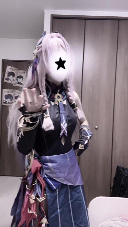 コミケの時アリョーシャ出すかフレミネ出すか迷う#原神コスプレ #コスプレ #シトラリコスプレ #コスプレイヤーさんと繋がりたい #genshincosplay
