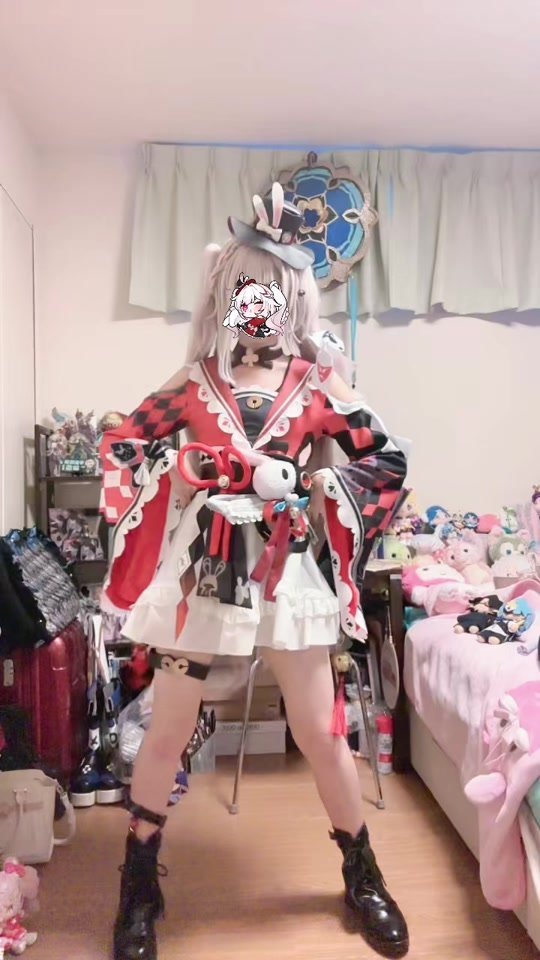 あげのこし〜！また部屋片付けなきゃ宅コスできんよ~🥺#火花 #honkaistarrail #sparkle #cosplay #コスプレ