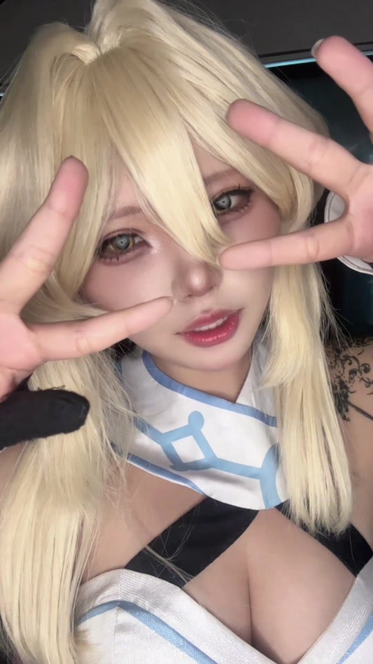 音源消えてたからちょっと編集して載せ直し( ; ; ) #Genshin #lumine #cosplay #fyp