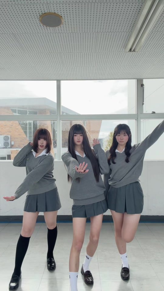3人ともばらばら😹💧#湘工jk #fyp #09