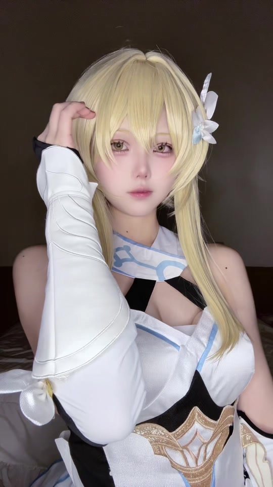 ずっと眠い😪 #蛍コスプレ  #原神コスプレ  #おすすめにのりたい