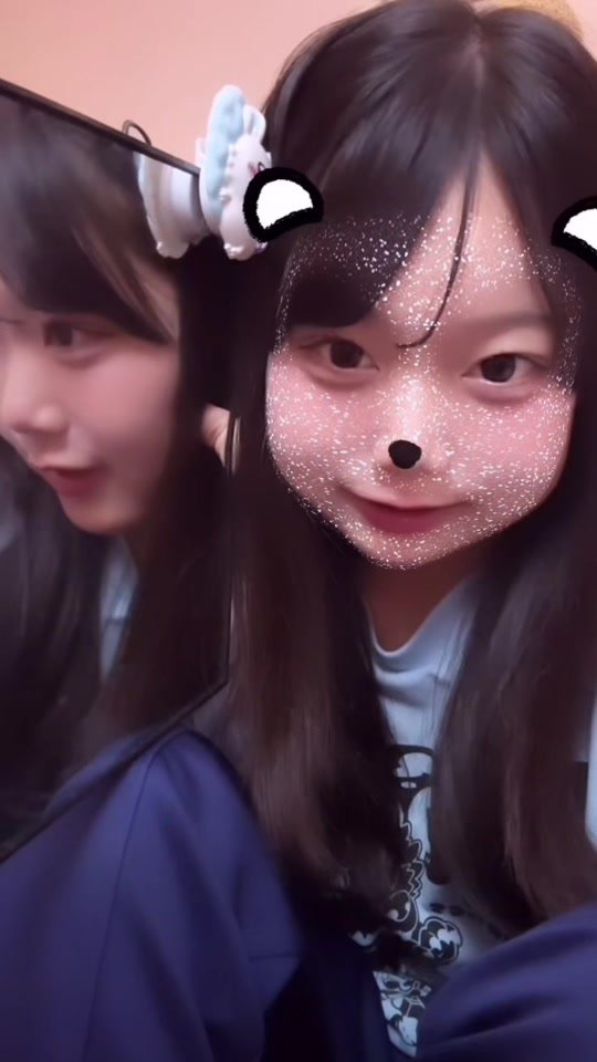 最近はやってるしカワイイお友達がやってたからやってみたけど合ってるのこれ笑笑顔やせしないと。。#fypシ #おすすめ #自己満