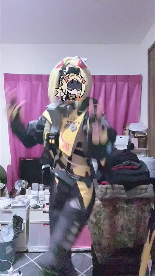 トリガー初出し、リップなしでおしまい#ゼンゼロ #コスプレ #zzzero #zenlesszonezerocosplay #trigger